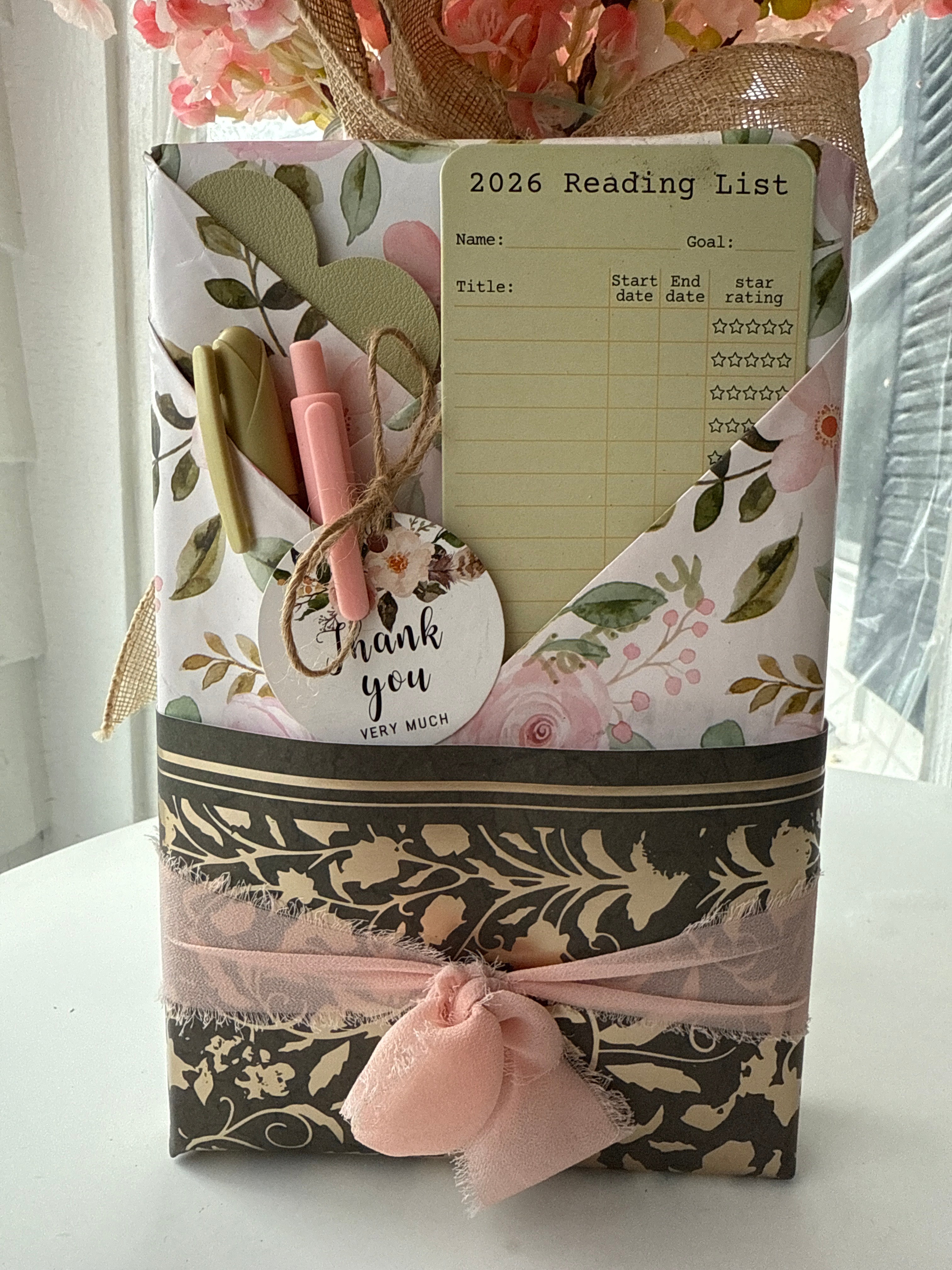 Radiant Night with a book