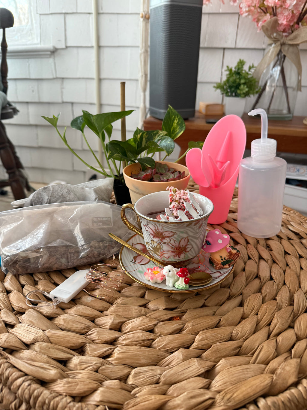 Fairy Garden teacup set